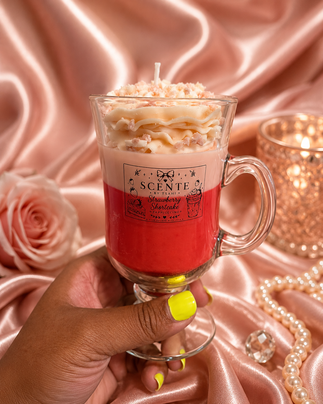 Strawberry Frappe 🍓